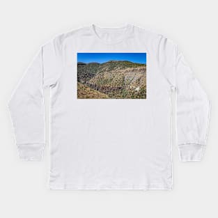 Salt River Canyon Wilderness Kids Long Sleeve T-Shirt